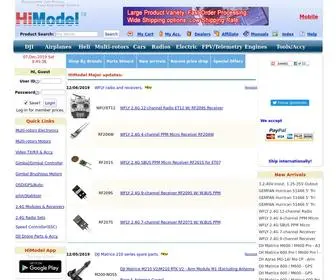 Himodel.com(China, Radio Control, Remote Control, RC, R/C, Wholesale, Distributor, Manufacturer, wholesaler, Helicopters, Airplanes, Cars, Trucks, Boats) Screenshot