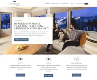 Himosresort.fi(Loma-asunnot ja Tontit Himokselta) Screenshot