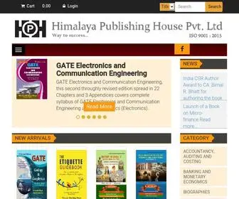 Himpub.com(Himalaya Publishing House) Screenshot