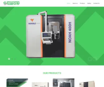 HimshivMachines.com(Offering end to end Manufacturing and CNC Machinng Solutions) Screenshot