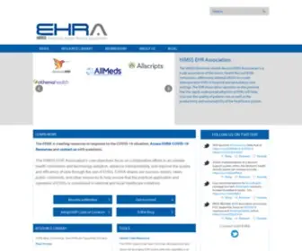 Himssehra.org(EHR Association) Screenshot