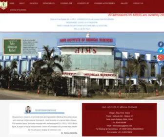 Himssitapur.org(Hind Institute of Medical Sciences (HIMSSITAPUR)) Screenshot