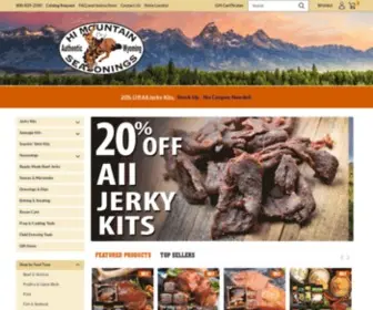 Himtnjerky.com(Hi Mountain Seasonings) Screenshot