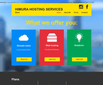 Himurahosting.com(Himurahosting) Screenshot