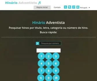 Hinarioadventista.com(Hinário) Screenshot