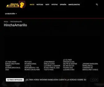 Hinchaamarillo.com(Hincha Amarillo) Screenshot