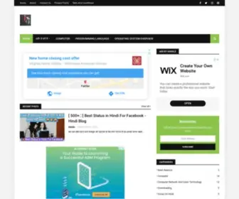 Hindi-Blog.com(Hindi Blog) Screenshot