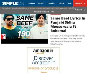 Hindi-Song.website(All Songs Lyrics) Screenshot