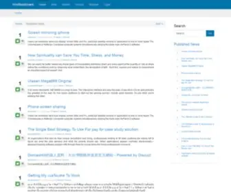 Hindibookmark.com(Kliqqi is an open source content management system) Screenshot