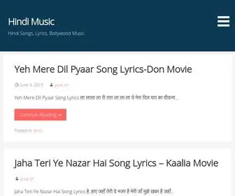 Hindimusic.xyz(Hindi Songs) Screenshot