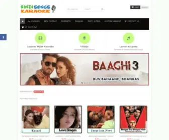 Hindisongskaraoke.com(Hindi Songs Karaoke) Screenshot