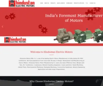 Hindmotors.com(Hindustan Motors Mfg. Co) Screenshot