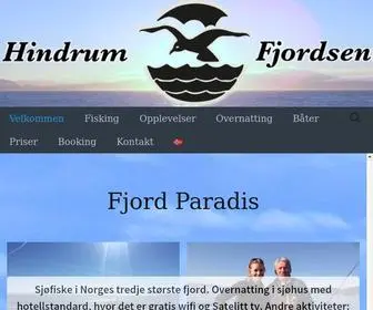 Hindrumfjordsenter.no(Fishing) Screenshot