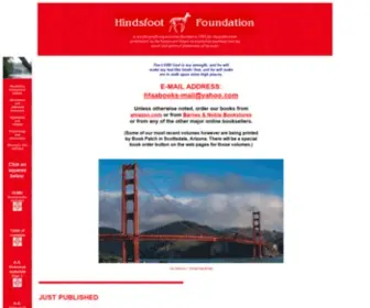 Hindsfoot.org(Alcoholics Anonymous History at the Hindsfoot Foundation) Screenshot