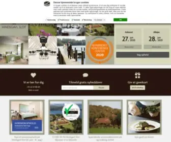 Hindsgavl.dk(Hindsgavl Slot) Screenshot