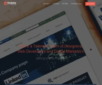 Hindsiteinteractive.com(Maryland, Virginia, Web & Graphic Design, Digital Marketing Agency) Screenshot