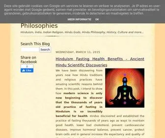 Hinduisminfo.com(Hinduism Indian Religion Hindu Gods & Philosophies) Screenshot