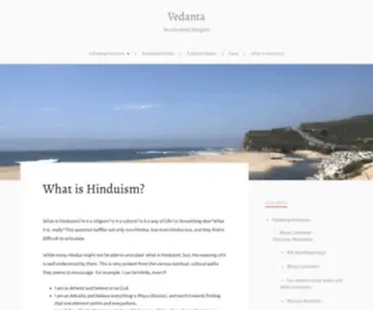 Hinduismuniversalreligion.com(An Universal Religion) Screenshot
