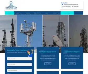 Hindustandigitaltower.com(Hindustan Digital Tower) Screenshot