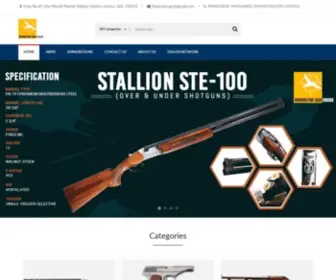 Hindustangunhouse.com(Hindustan Gun House) Screenshot