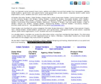 Hindustantenders.com(Tender, tenders, private tenders, government tenders, indian tenders, global tenders, Municipal Corporation Tenders, free tenders information, online tenders, live tenders, tenders in india, state tenders, ntpc tenders, bhel tenders, railway t) Screenshot