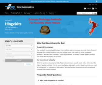 Hingekits.com(Total Automotive Hinge Kit Solutions) Screenshot