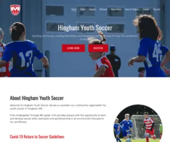 Hinghamyouthsoccer.com(Hinghamyouthsoccer) Screenshot