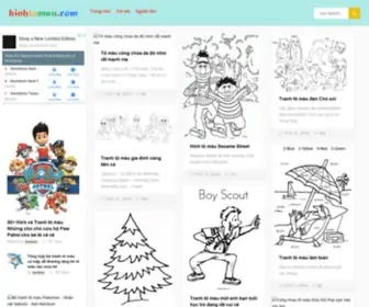 Hinhtomau.com(Tranh và Hình tô màu cho bé sáng tạo) Screenshot
