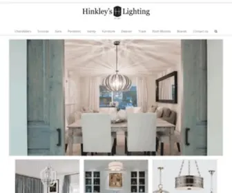 Hinkleyslighting.com(Your Valley’s longtime lighting leader) Screenshot