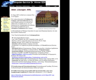 Hinner.de(Hinner EDV) Screenshot