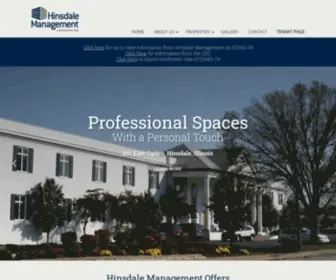 Hinsdalemanagement.com(Hinsdale Management Corporation) Screenshot