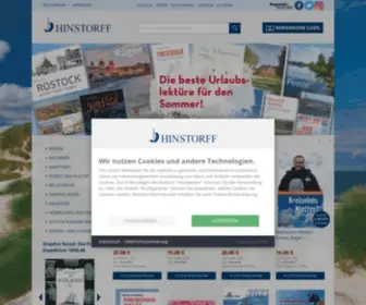 Hinstorff.de(Hinstorff Verlag) Screenshot