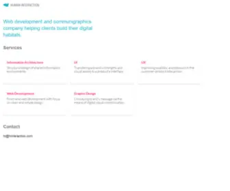 Hinteraction.com(Hinteraction) Screenshot