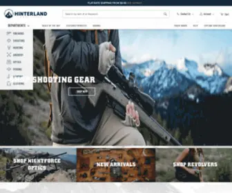 Hinterlandoutfitters.com(Guns For Sale) Screenshot