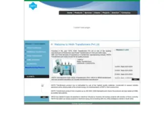 Hinth.com(HINTH TRANSFORMERS PVT LTD) Screenshot