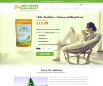 Hintwellness.com(Hint Wellness) Screenshot