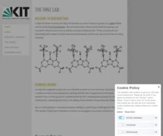 Hinz-LAB.de(The Hinz Lab) Screenshot