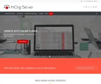 Hiorg-Server.de(Software für Hilfsorganisationen) Screenshot