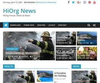 Hiorgnews.de(HiOrg News) Screenshot