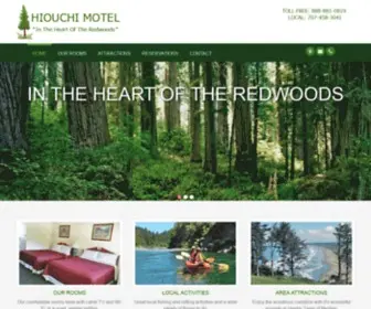 Hiouchimotel.com(Hiouchi Motel In Crescent City Redwoods) Screenshot