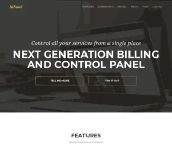 Hipanel.com(Hipanel) Screenshot
