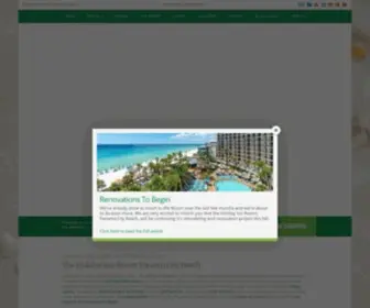 Hipcbeach.com(The Panama City Beach Hotel the Holiday Inn Resort) Screenshot