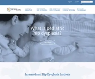 Hipdysplasia.org(Answers to your questions about developmental dysplasia of the hip (DDH)) Screenshot