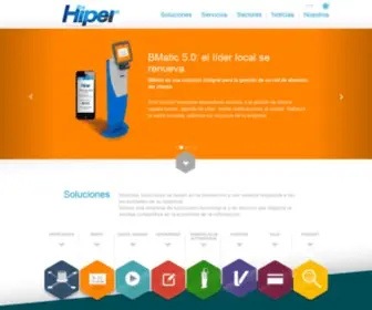 Hiper.com.pe(Soluciones que impulsan innovación) Screenshot