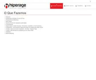 Hiperage.com.br(Agência Hiperage) Screenshot