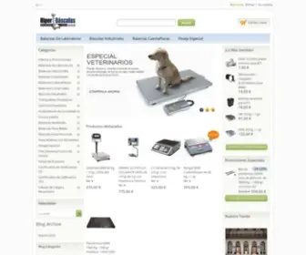 Hiperbasculas.com(Hiper Básculas) Screenshot