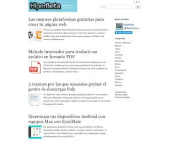 Hiperbeta.com(Software) Screenshot