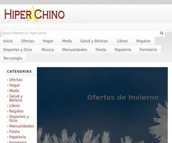 Hiperchino.com(El primer Bazar Chino Online en Espa) Screenshot