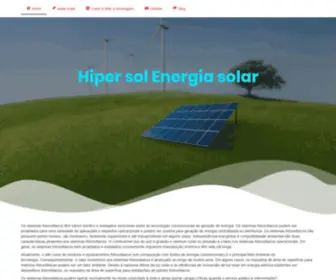 Hiperluzsolar.com.br(Hipersol Energia solar) Screenshot