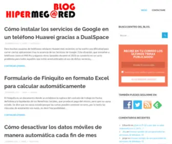 Hipermegared.net(HiperMegaRed Blog) Screenshot
